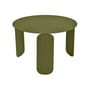 Table basse Bebop métal vert / Ø 60 x H 38 cm - Fermob