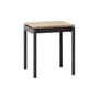 Tavolino d'appoggio Ville AV47 legno naturale / 40 x 39,5 cm x H 46 cm - &tradition