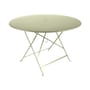 Table pliante Bistro / Ø 117 cm - 6/8 personnes - Trou parasol - Fermob