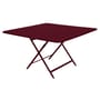Klapptisch Caractère metall rot / 128 x 128 cm - Fermob