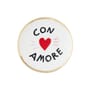 Dessertteller Con Amore keramik rot / Ø 17 cm - Bitossi Home