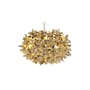Sospensione Bloom Bouquet materiale plastico oro / Small Ø 28 cm - Metallizzato - Kartell