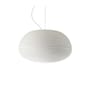 Sospensione Rituals 2 vetro bianco / Ø 34 x H 19 cm - Foscarini