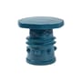 Table d'appoint Clara 08 céramique bleu / Ø 39 x H 37 cm - Serax