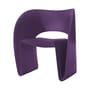 Raviolo Armchair plastic material purple Plastic - Magis