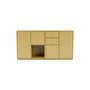 Buffet Couple legno giallo / L 139,2 x P 38 x H 72,6 cm - MONTANA