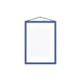 Cadre A4 bois bleu / 23 x 31,7 cm - MOEBE