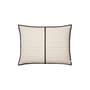 Coussin Vari blanc / 60 x 80 cm - Matelassé - Ferm Living