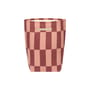 Panier Vibes tissu rouge / H 56 cm - NOBODINOZ