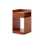 Rollcontainer Rotate SC73 metall orange braun / 35 x 35 x H 59 cm - Stahl - &tradition