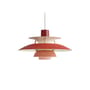 Suspension PH 5 Mini métal rouge / Ø 30 cm - Louis Poulsen