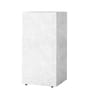 Table d'appoint Plinth Tall marbre blanc / Marbre - 30 x 30 x H 51  cm - Audo Copenhagen