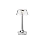 Bon Jour Unplugged Wireless rechargeable lamp plastic material silver / LED - Sensitive Dimmer - Flos