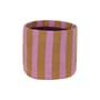  Basket textile pink / H 17 cm - NOBODINOZ