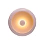 Oloha Medium Outdoor wall light metal pink / Wireless lamp - Ø 30 cm - Fatboy
