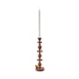 Kerzenleuchter Climbing Pole Large metall violett / H 37 cm - Pols Potten