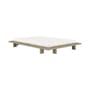 Lit double Japan bois vert / Pour matelas 140 x 200 cm - KARUP