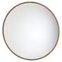Miroir mural Bulle Large bois naturel / Ø 120 cm - Noyer - Maison Sarah Lavoine
