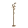 Portemanteau sur pied Ambroise bois naturel / H 158 cm - Chêne - Hartô