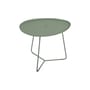Table basse Cocotte métal vert / L 55 x H 43,5 cm - Plateau amovible - Fermob