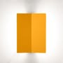  Wall light metal yellow with a folded LED swivelling shutter / Charlotte Perriand, 1963 - Nemo