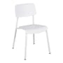 Chaise empilable Studie métal blanc / Aluminium - Fermob