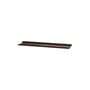 Étagère métal perforé / Rebord bas - L 78 x P 20 cm - String Furniture