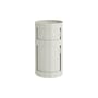 Rangement Facet High / H 66 cm - 2 portes / Avec roulettes - Hay