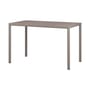 Table rectangulaire Piave beige / 120 x 70 cm - Stratifié texturé - NARDI
