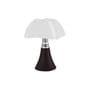 Minipipistrello LED Wireless rechargeable lamp plastic material brown / H 35 cm - Rechargeable by USB - Martinelli Luce