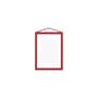 Cadre A5 bois rouge / 16,8 x 23 cm - MOEBE