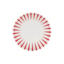 Assiette de présentation Delight céramique rouge / Décoré à la main - Ø 30 cm - Alessi