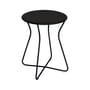 Sgabello Cocotte metallo nero / Tavolino - H 45 cm / Metallo - Fermob