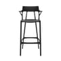 Tabouret haut A.I / 75 cm - Conçu par intelligence artificielle - Recyclé - Kartell
