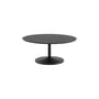 Tavolino Soft legno nero / Ø 95 x H 42 cm - Muuto