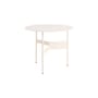 Couchtisch Shim metall beige / Ø 54 x H 44 cm - Hay
