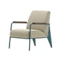Poltrona imbottita Fauteuil de Salon metallo tessuto beige / Jean Prouvé, 1939 - Vitra
