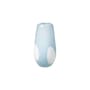 Vase Adat Dot verre bleu / Ø 19,5 x H 37 cm - Soufflé bouche - BROSTE COPENHAGEN
