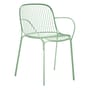 Sessel HiRay metall grün / Metall - Kartell