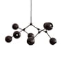 Suspension Drop Globe Mini métal noir / 95 x 70 x H 55 cm - 101 COPENHAGEN