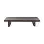 Tavolino Zavolo 790 legno grigio / 84 x 120 cm - Zanotta