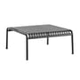 Palissade Coffee table metal grey black / 81.5 x 86 x H 38 cm - R & E Bouroullec - Hay