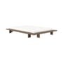 Doppelbett Japan holz braun / Für Matratze 140 x 200 cm - KARUP