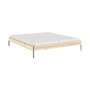 Letto matrimoniale Core legno naturale / Per materasso 180 x 200 cm - KARUP DESIGN