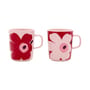 Set de 2 mugs Juhla Unikko / 25 cl - Marimekko