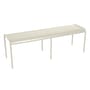 Panchina Luxembourg metallo grigio 3/4 posti / L 145 cm - Alluminio - Fermob