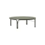 Table basse Thorvald SC109 métal vert / Ø 115 cm - &tradition