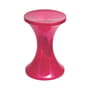 Tabouret Tam Tam Krystal plastique rose / Réédition 1968 - Stamp Edition