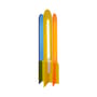 Lampe de table Andy multicolore / H 59,5 cm - Acrylique - ELEMENTS LIGHTING