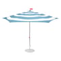 Parasol Stripesol bleu / Ø 350 cm - Base grise incluse - Fatboy